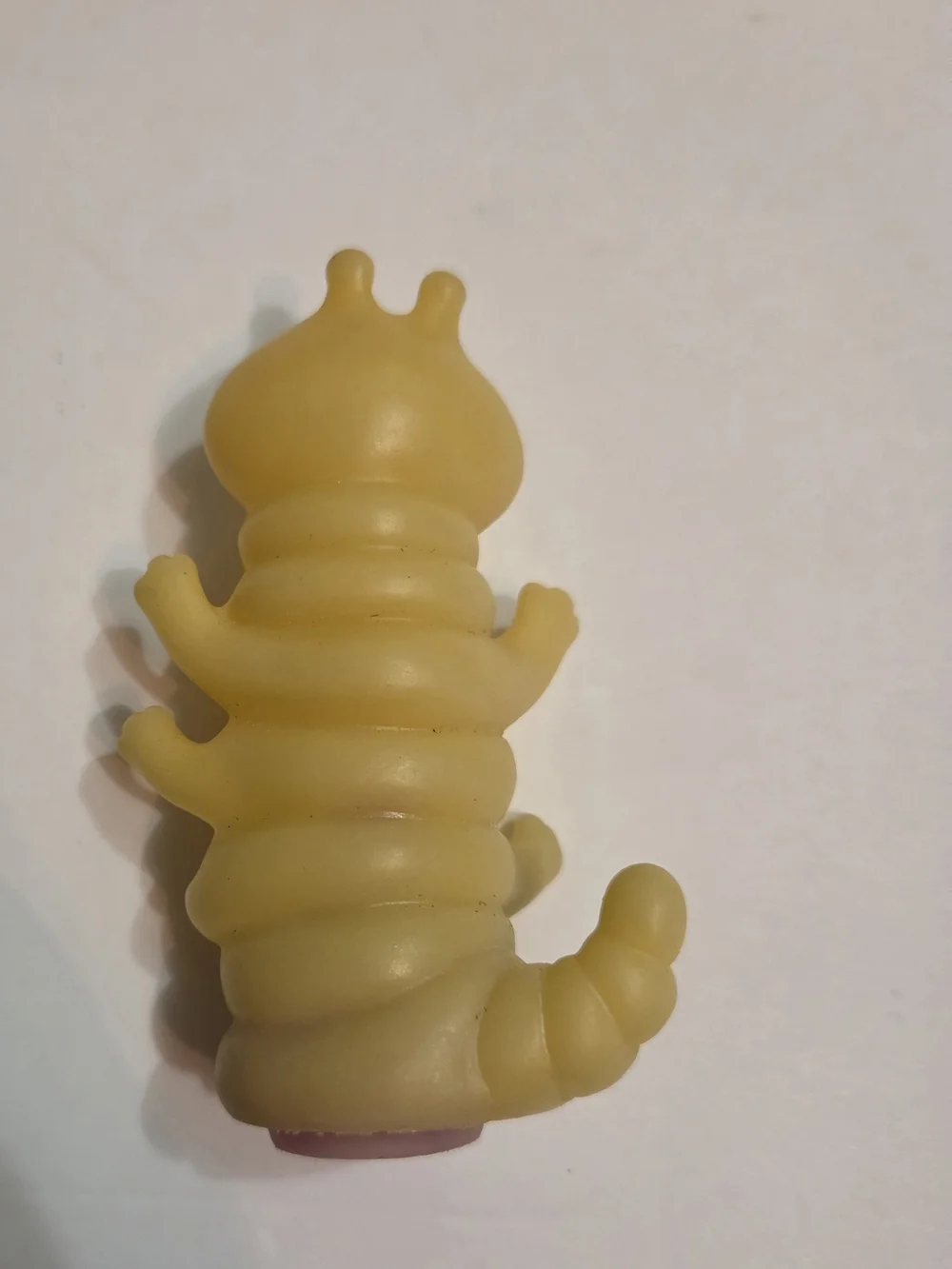 Vintage Avon Caterpillar Balm Holder Glow In The Dark